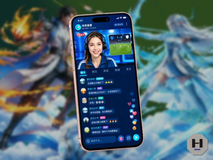 随时随地掌上观赛，尽在hth APP